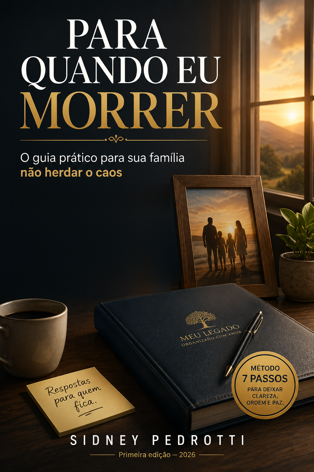 Capa do livro Para Quando Eu Morrer, de Sidney Pedrotti